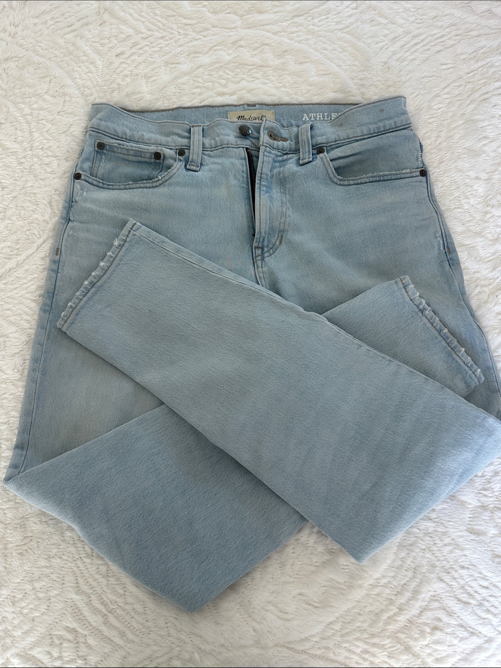 Madewell Light Blue Skinny Jeans